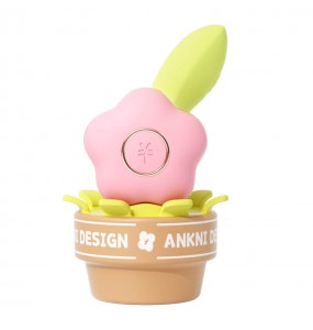 Ankni - Spring fafa Suction Vibrator (Chargeable - Green)